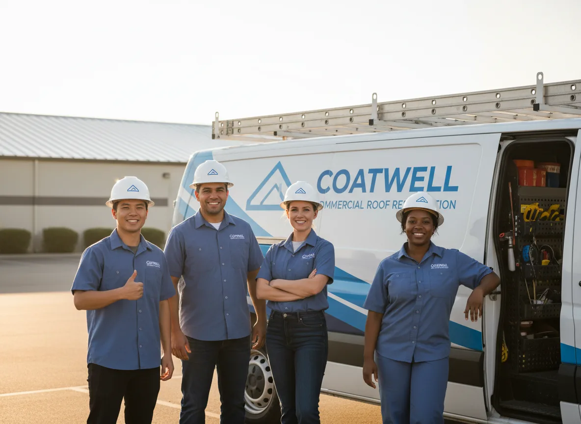 Commercial roof coating company in Sutter, CA